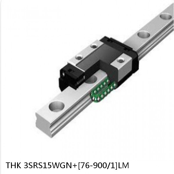 3SRS15WGN+[76-900/1]LM THK Miniature Linear Guide Full Ball SRS-G Accuracy and Preload Selectable