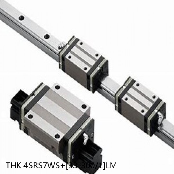 4SRS7WS+[33-300/1]LM THK Miniature Linear Guide Caged Ball SRS Series