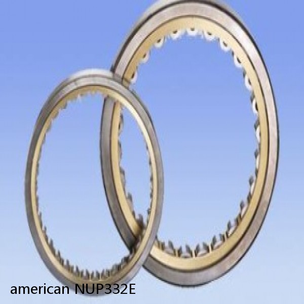 american NUP332E SINGLE ROW CYLINDRICAL ROLLER BEARING