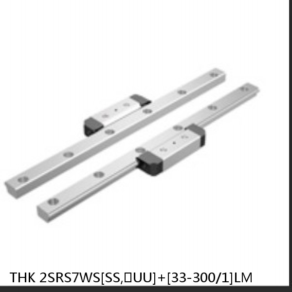 2SRS7WS[SS,​UU]+[33-300/1]LM THK Miniature Linear Guide Caged Ball SRS Series