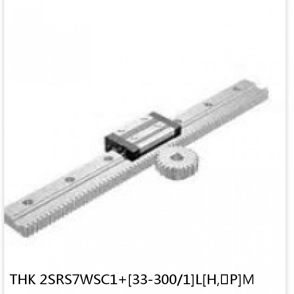 2SRS7WSC1+[33-300/1]L[H,​P]M THK Miniature Linear Guide Caged Ball SRS Series