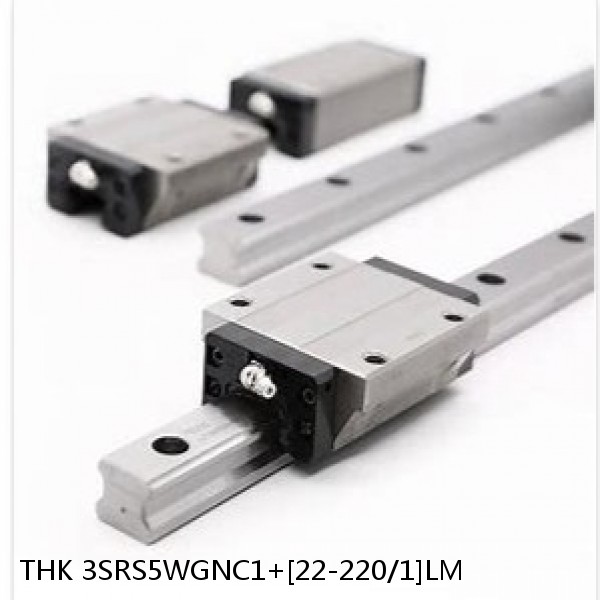 3SRS5WGNC1+[22-220/1]LM THK Miniature Linear Guide Full Ball SRS-G Accuracy and Preload Selectable
