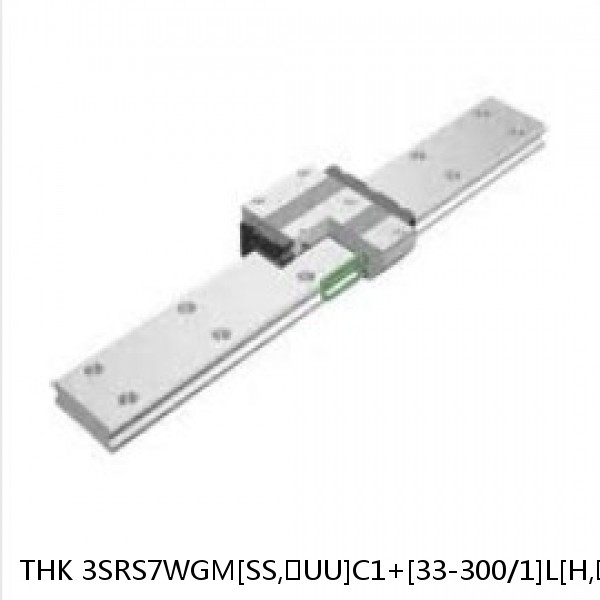 3SRS7WGM[SS,​UU]C1+[33-300/1]L[H,​P]M THK Miniature Linear Guide Full Ball SRS-G Accuracy and Preload Selectable