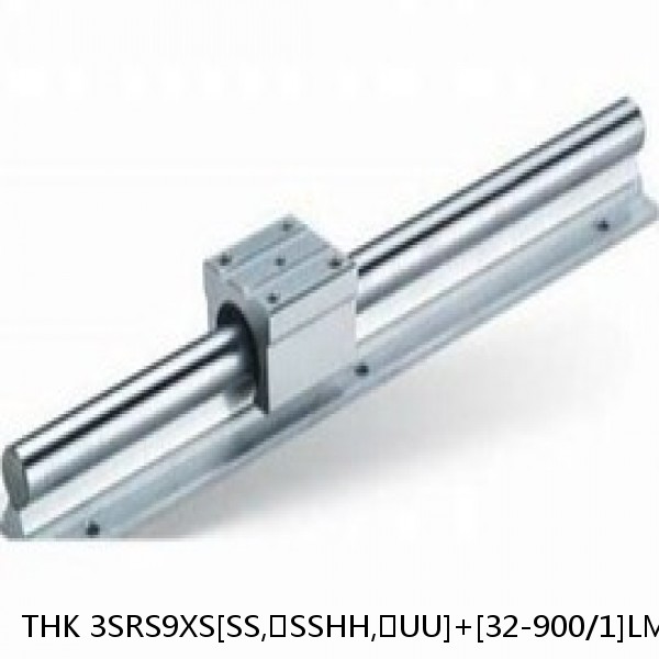 3SRS9XS[SS,​SSHH,​UU]+[32-900/1]LM THK Miniature Linear Guide Caged Ball SRS Series