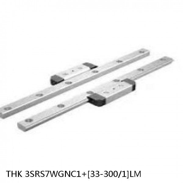 3SRS7WGNC1+[33-300/1]LM THK Miniature Linear Guide Full Ball SRS-G Accuracy and Preload Selectable