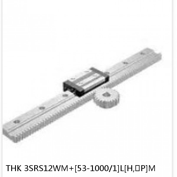 3SRS12WM+[53-1000/1]L[H,​P]M THK Miniature Linear Guide Caged Ball SRS Series