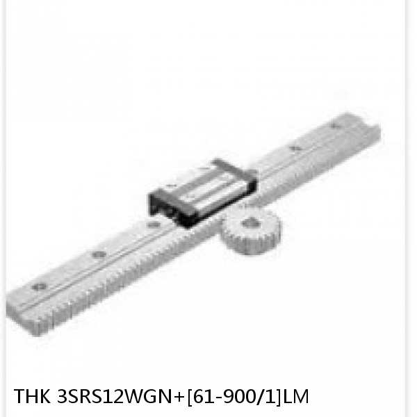 3SRS12WGN+[61-900/1]LM THK Miniature Linear Guide Full Ball SRS-G Accuracy and Preload Selectable