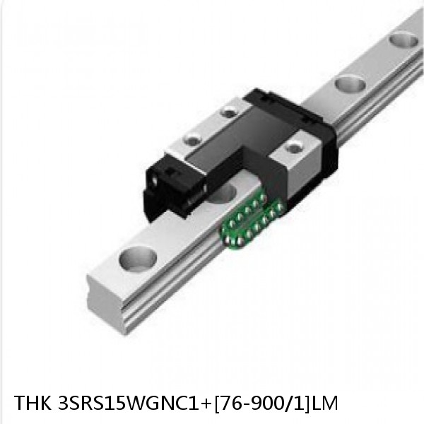 3SRS15WGNC1+[76-900/1]LM THK Miniature Linear Guide Full Ball SRS-G Accuracy and Preload Selectable #1 small image