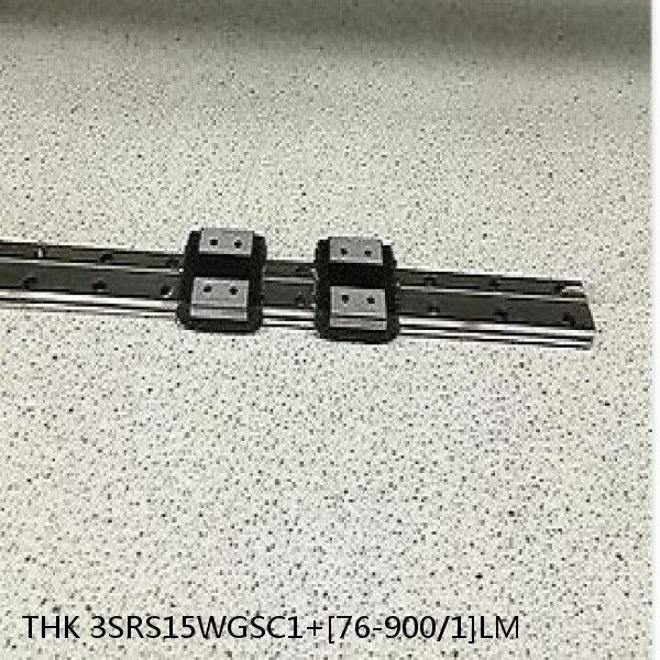 3SRS15WGSC1+[76-900/1]LM THK Miniature Linear Guide Full Ball SRS-G Accuracy and Preload Selectable #1 small image