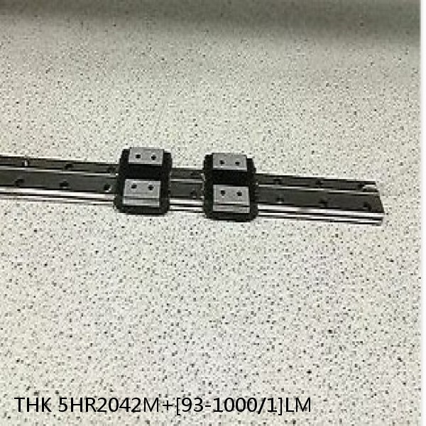 5HR2042M+[93-1000/1]LM THK Separated Linear Guide Side Rails Set Model HR #1 small image