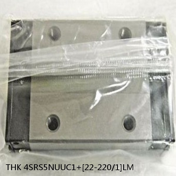 4SRS5NUUC1+[22-220/1]LM THK Miniature Linear Guide Caged Ball SRS Series #1 small image