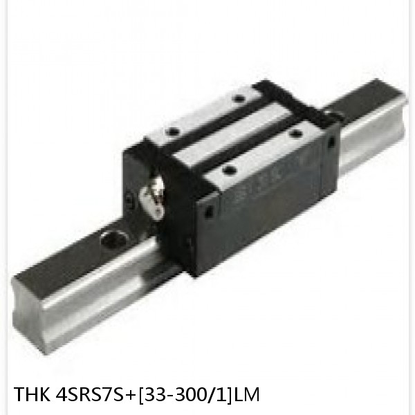 4SRS7S+[33-300/1]LM THK Miniature Linear Guide Caged Ball SRS Series #1 small image