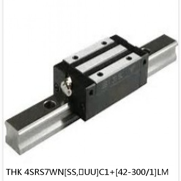 4SRS7WN[SS,​UU]C1+[42-300/1]LM THK Miniature Linear Guide Caged Ball SRS Series #1 small image