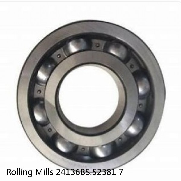 24136BS.52381 7 Rolling Mills Sealed spherical roller bearings continuous casting plants