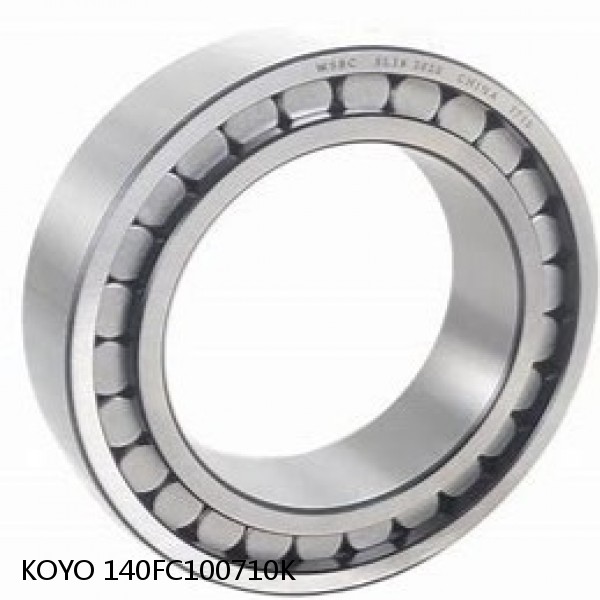 140FC100710K KOYO Four-row cylindrical roller bearings #1 small image
