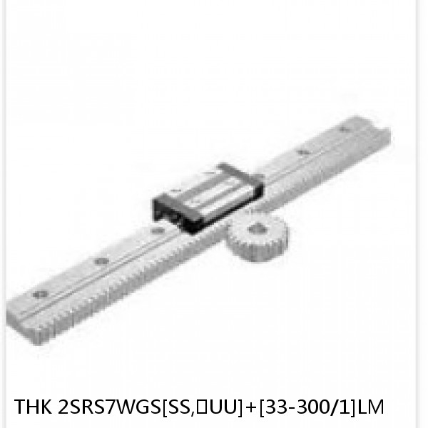 2SRS7WGS[SS,​UU]+[33-300/1]LM THK Miniature Linear Guide Full Ball SRS-G Accuracy and Preload Selectable