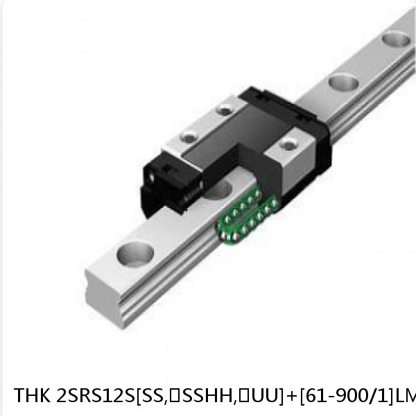 2SRS12S[SS,​SSHH,​UU]+[61-900/1]LM THK Miniature Linear Guide Caged Ball SRS Series