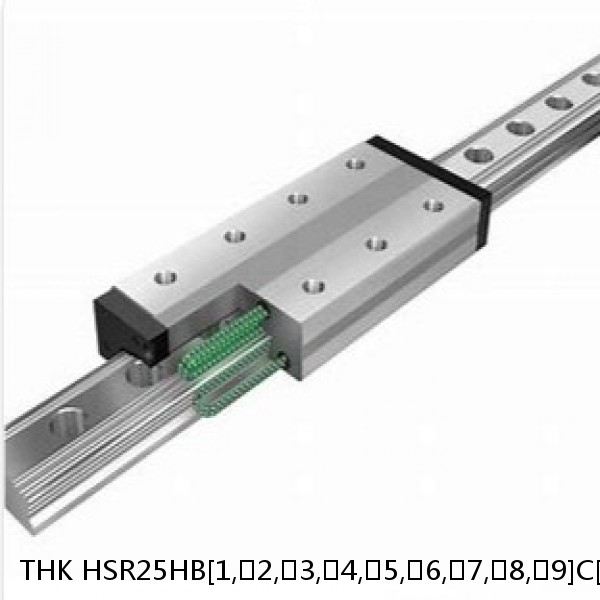 HSR25HB[1,​2,​3,​4,​5,​6,​7,​8,​9]C[0,​1]+[116-3000/1]L[H,​P,​SP,​UP] THK Standard Linear Guide Accuracy and Preload Selectable HSR Series #1 small image