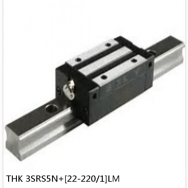 3SRS5N+[22-220/1]LM THK Miniature Linear Guide Caged Ball SRS Series #1 small image
