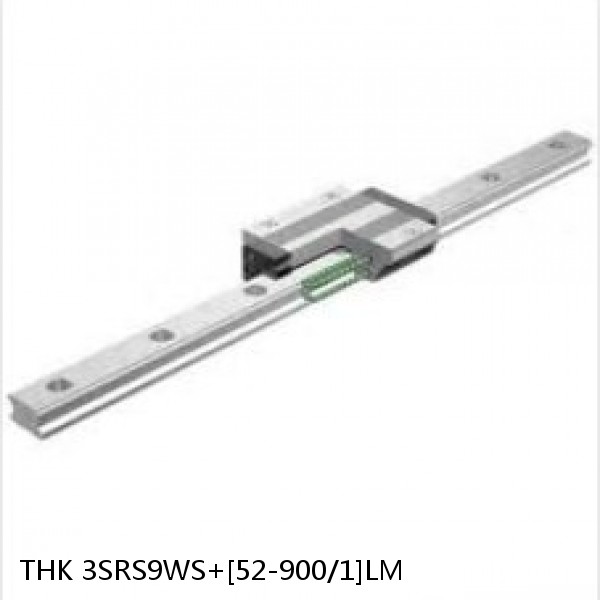 3SRS9WS+[52-900/1]LM THK Miniature Linear Guide Caged Ball SRS Series #1 small image