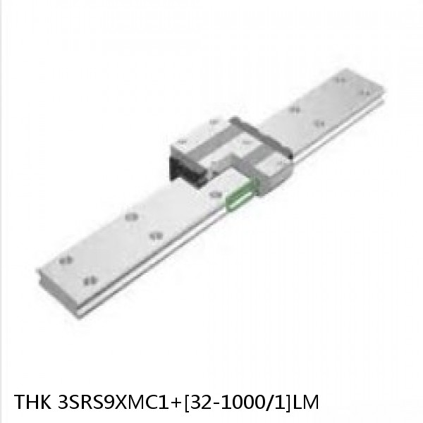 3SRS9XMC1+[32-1000/1]LM THK Miniature Linear Guide Caged Ball SRS Series #1 small image