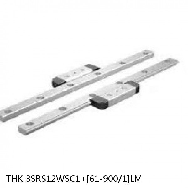 3SRS12WSC1+[61-900/1]LM THK Miniature Linear Guide Caged Ball SRS Series #1 small image
