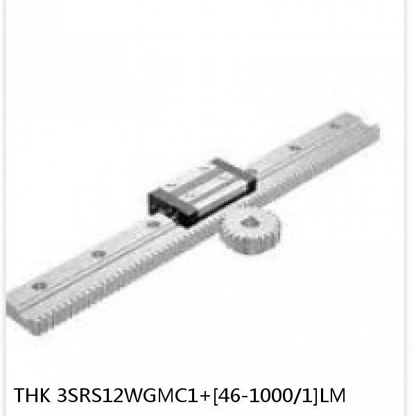 3SRS12WGMC1+[46-1000/1]LM THK Miniature Linear Guide Full Ball SRS-G Accuracy and Preload Selectable #1 small image