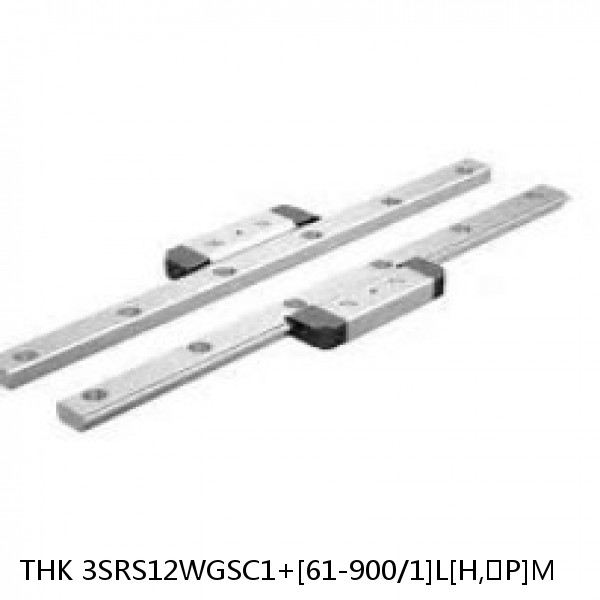 3SRS12WGSC1+[61-900/1]L[H,​P]M THK Miniature Linear Guide Full Ball SRS-G Accuracy and Preload Selectable