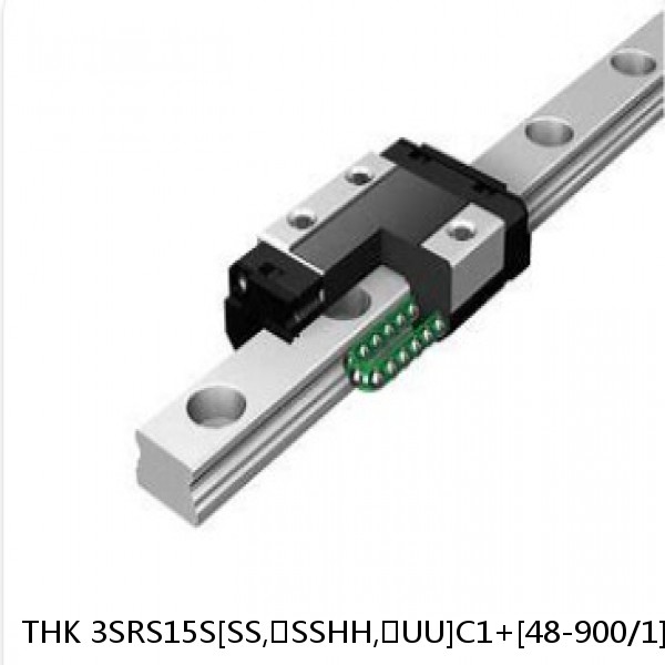 3SRS15S[SS,​SSHH,​UU]C1+[48-900/1]LM THK Miniature Linear Guide Caged Ball SRS Series