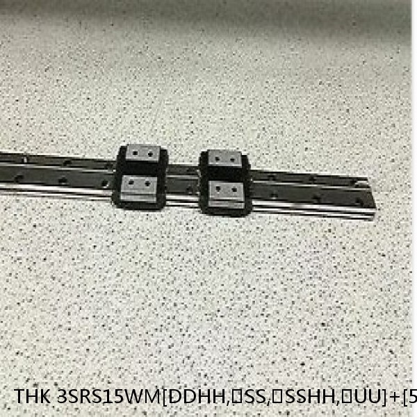 3SRS15WM[DDHH,​SS,​SSHH,​UU]+[57-1000/1]L[H,​P]M THK Miniature Linear Guide Caged Ball SRS Series #1 small image