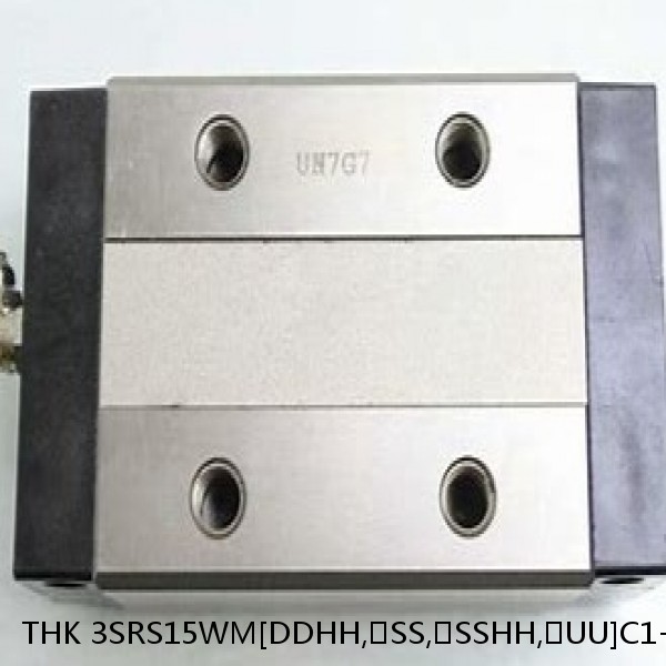 3SRS15WM[DDHH,​SS,​SSHH,​UU]C1+[57-1000/1]LM THK Miniature Linear Guide Caged Ball SRS Series
