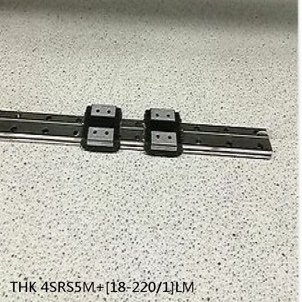 4SRS5M+[18-220/1]LM THK Miniature Linear Guide Caged Ball SRS Series #1 small image