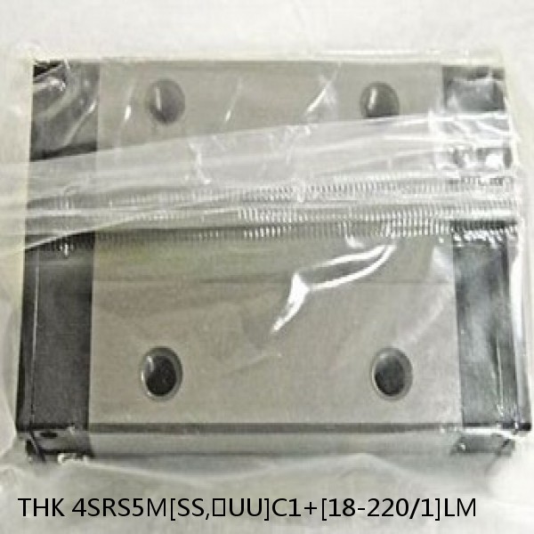 4SRS5M[SS,​UU]C1+[18-220/1]LM THK Miniature Linear Guide Caged Ball SRS Series #1 small image
