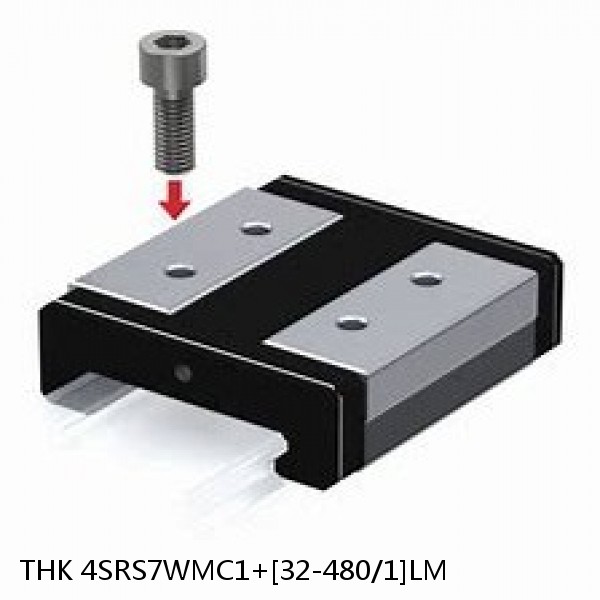 4SRS7WMC1+[32-480/1]LM THK Miniature Linear Guide Caged Ball SRS Series #1 image