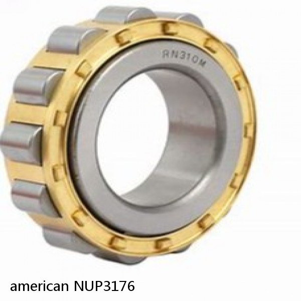 american NUP3176 SINGLE ROW CYLINDRICAL ROLLER BEARING #1 image