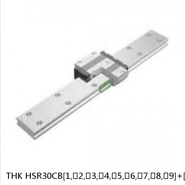 HSR30CB[1,​2,​3,​4,​5,​6,​7,​8,​9]+[111-3000/1]L THK Standard Linear Guide Accuracy and Preload Selectable HSR Series #1 image