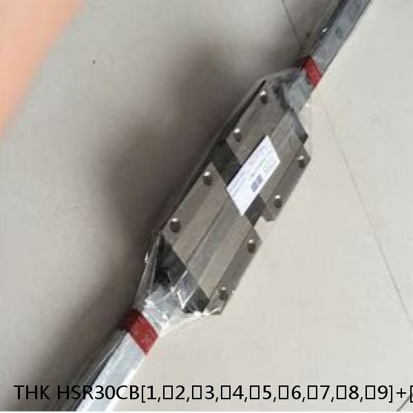 HSR30CB[1,​2,​3,​4,​5,​6,​7,​8,​9]+[111-3000/1]L[H,​P,​SP,​UP] THK Standard Linear Guide Accuracy and Preload Selectable HSR Series #1 image