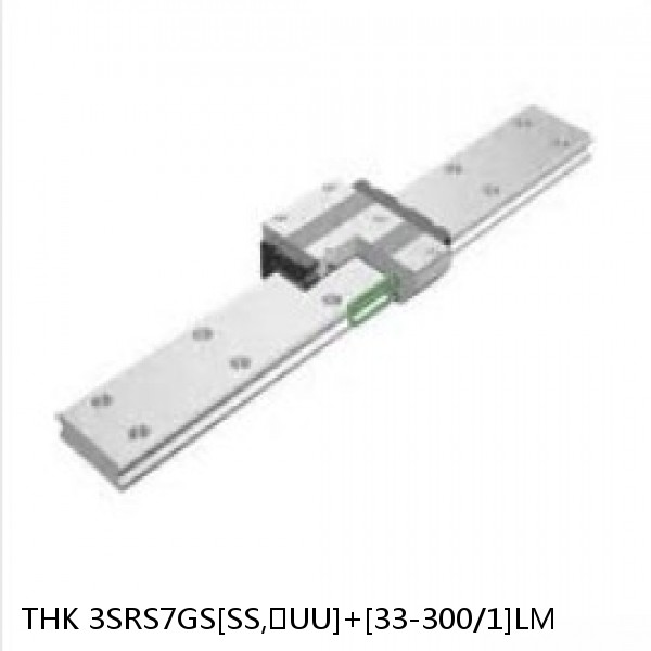3SRS7GS[SS,​UU]+[33-300/1]LM THK Miniature Linear Guide Full Ball SRS-G Accuracy and Preload Selectable #1 image