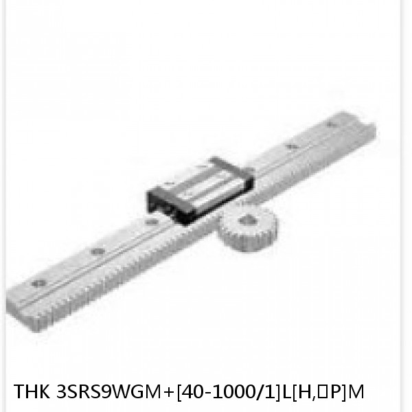 3SRS9WGM+[40-1000/1]L[H,​P]M THK Miniature Linear Guide Full Ball SRS-G Accuracy and Preload Selectable #1 image