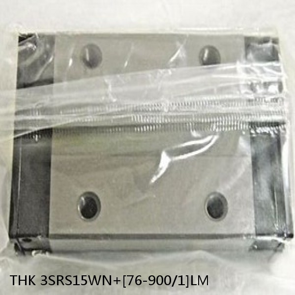3SRS15WN+[76-900/1]LM THK Miniature Linear Guide Caged Ball SRS Series #1 image