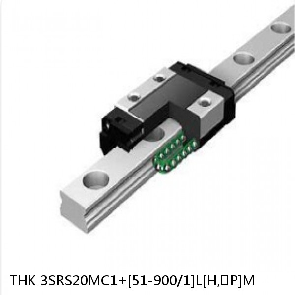 3SRS20MC1+[51-900/1]L[H,​P]M THK Miniature Linear Guide Caged Ball SRS Series #1 image