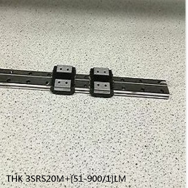 3SRS20M+[51-900/1]LM THK Miniature Linear Guide Caged Ball SRS Series #1 image